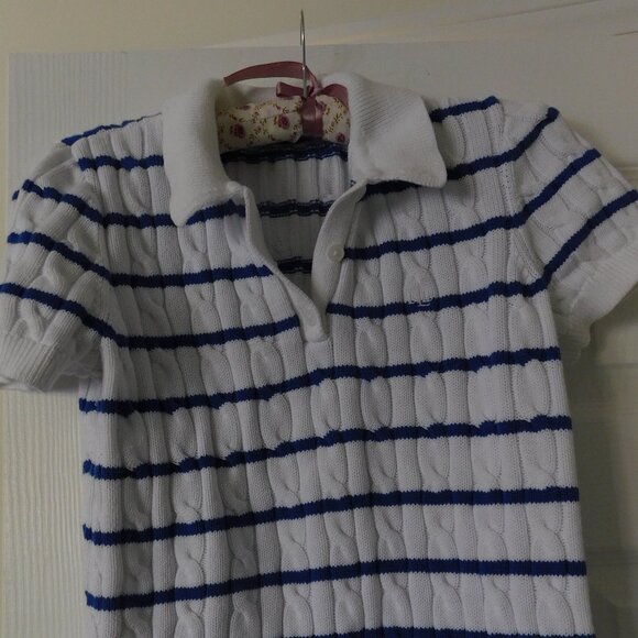 Ralph Lauren Cotton Polo Short Sleeve Sweater M - Picture 4 of 7